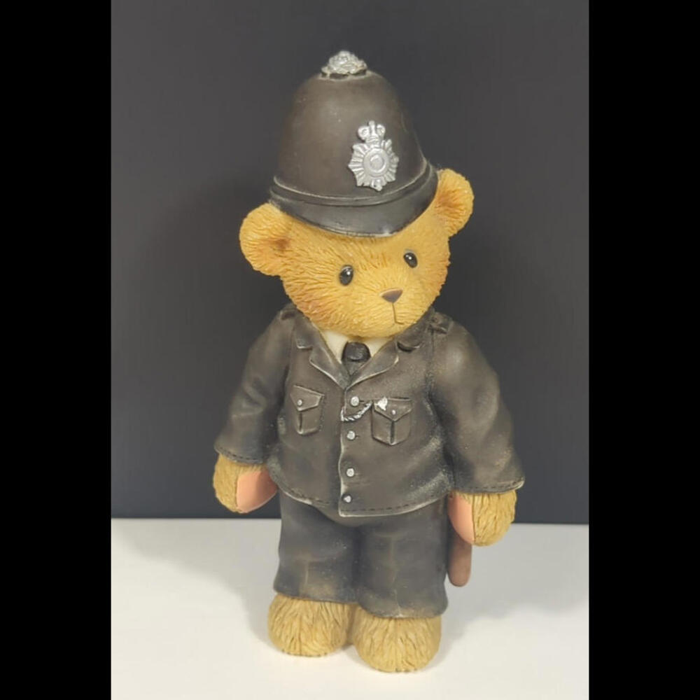 Cherished Teddies Bobby 706868 Boy Dressed As Bobby Mint Enesco Vintage Mint